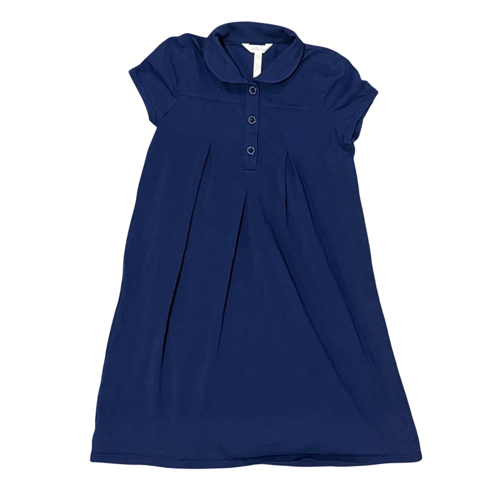 Matilda Jane Girls size 12 Navy Blue Polo Dress